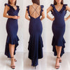 Jasmina Midi Dress - Navy