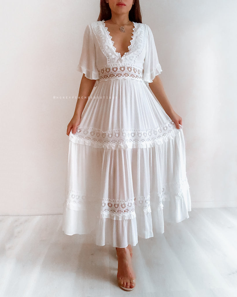 Bronwyn Dress - Ivory