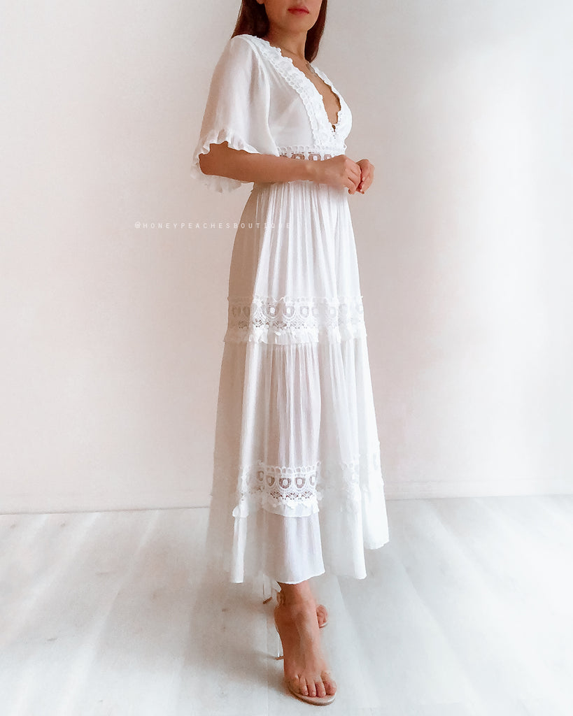 Bronwyn Dress - Ivory