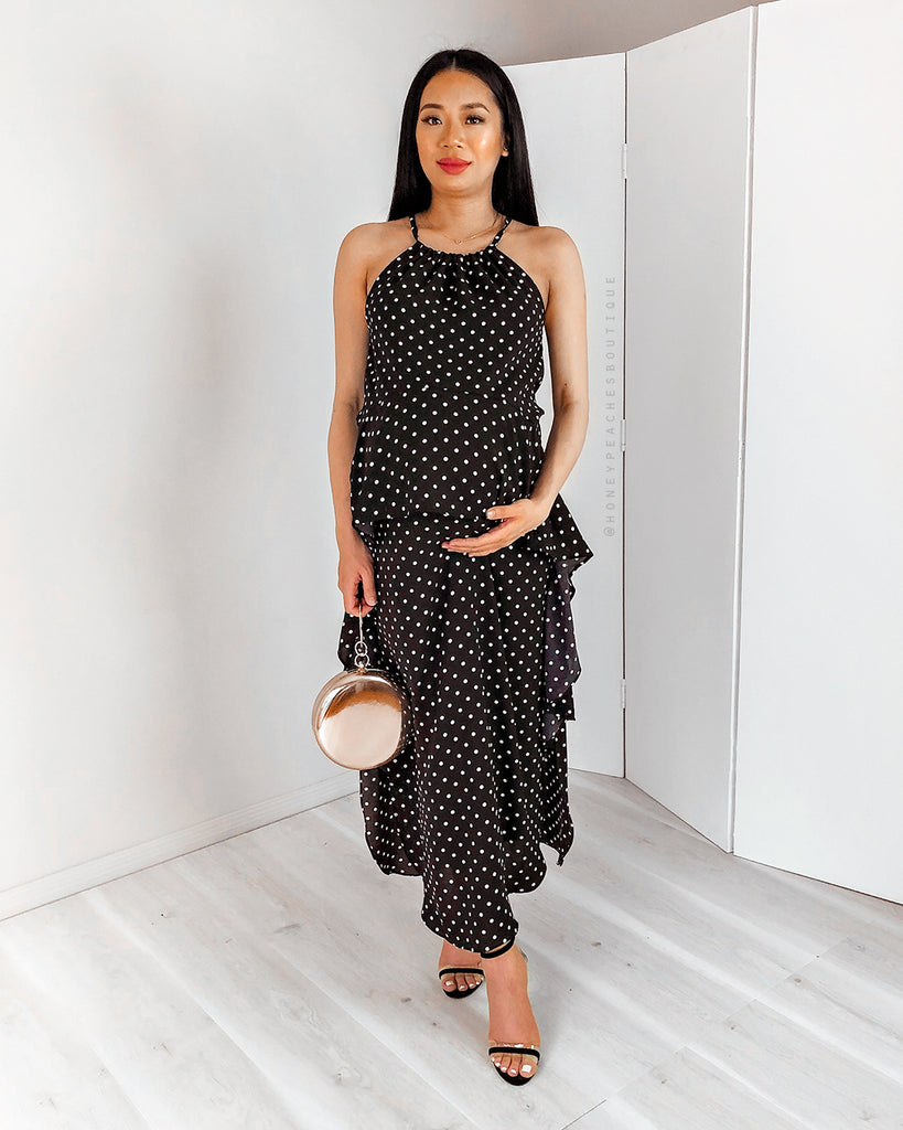 Polly Maxi Dress - Black