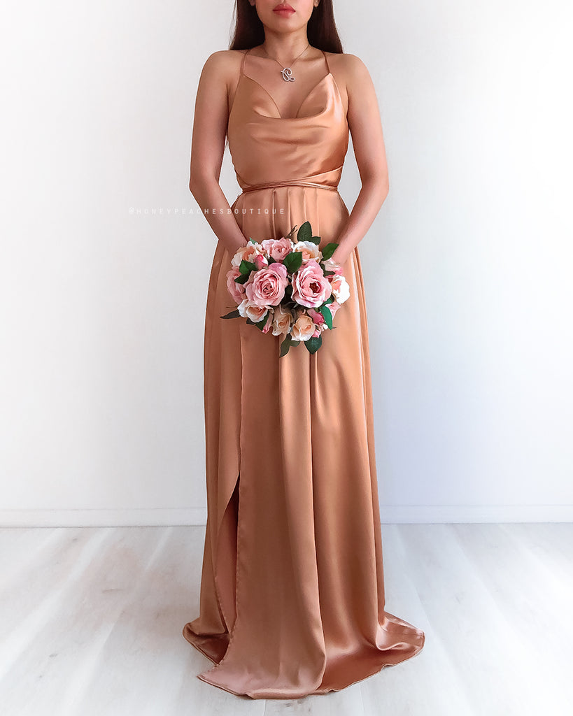 Samira Maxi Dress 2.0 - Gold