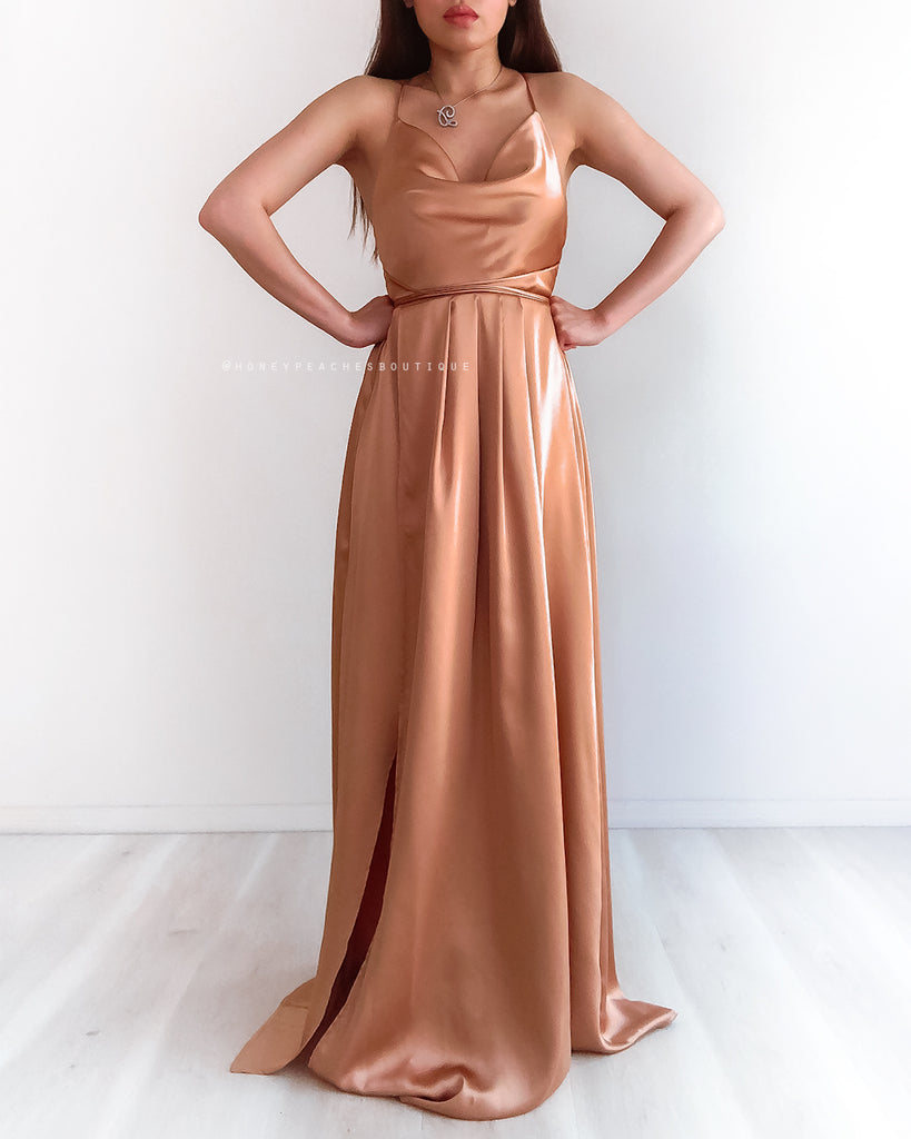 Samira Maxi Dress 2.0 - Gold