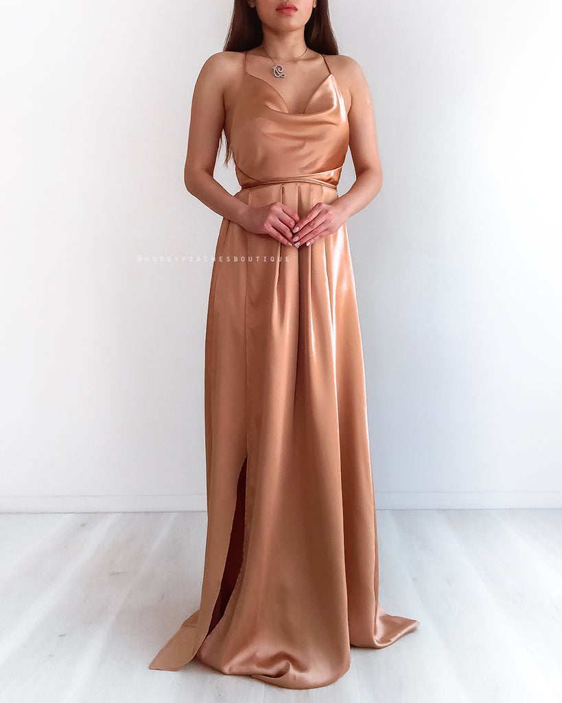 Samira Maxi Dress 2.0 - Gold