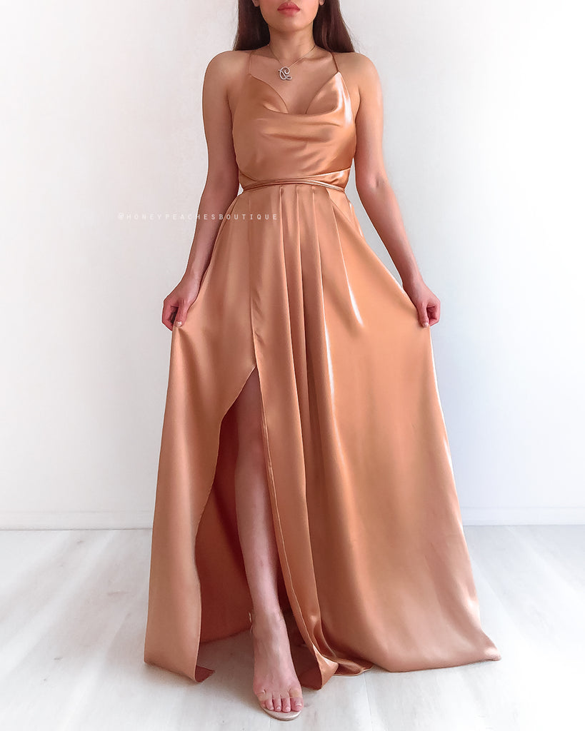 Samira Maxi Dress 2.0 - Gold