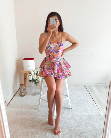 Lydia Mini Dress - Blush