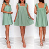 Alison Babydoll Mini Dress - Mint