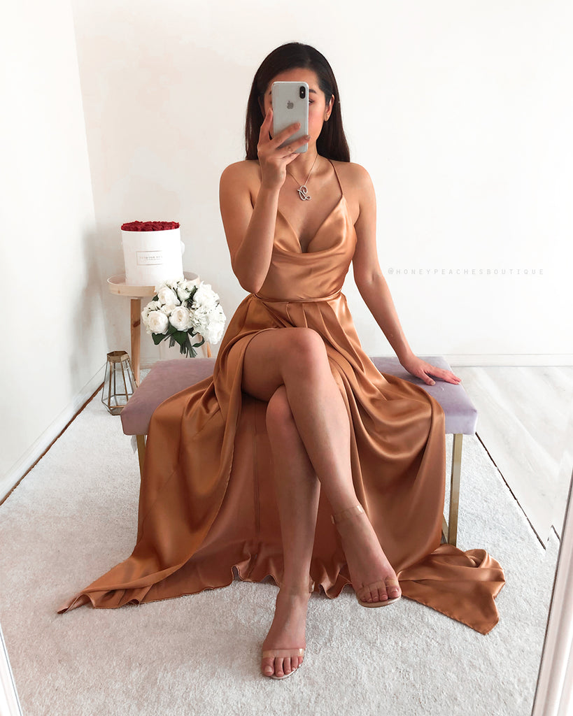 Samira Maxi Dress 2.0 - Gold