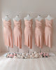 Emery Midi Dress - Pink Champagne