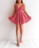 Gwen Mini Dress - Dark Rose