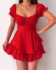 Eleni Playsuit - Red