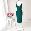 Natasha Midi Dress - Teal