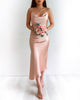 Emery Midi Dress - Pink Champagne