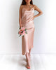 Emery Midi Dress - Pink Champagne