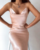 Emery Midi Dress - Pink Champagne