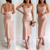 Emery Midi Dress - Pink Champagne