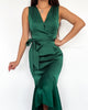 Elizabeth Midi Dress - Green