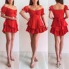 Eleni Playsuit - Red