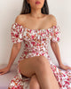 Alani Maxi Dress - White Floral