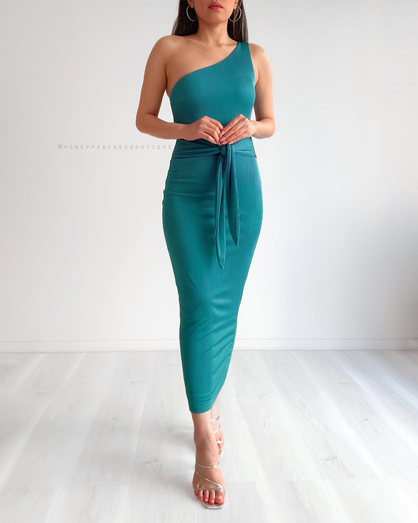 Eleanor Midi Dress - Jade