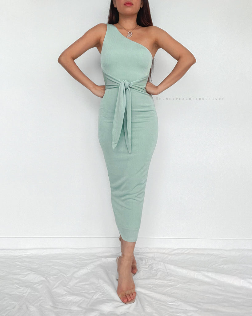 Eleanor Midi Dress - Sage