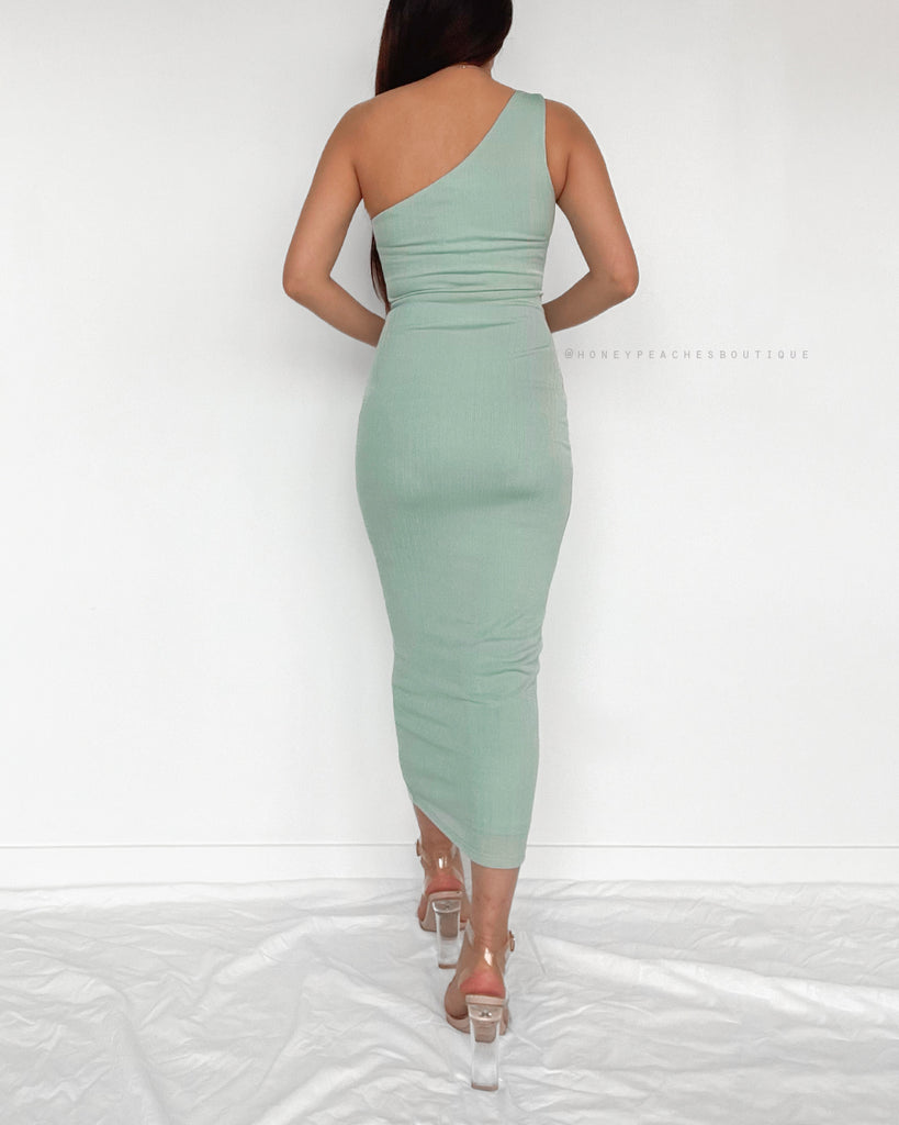 Eleanor Midi Dress - Sage