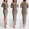 Harley Knit Midi Dress - Khaki