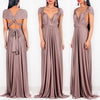 Belle Multi Way Maxi Dress - Mocha Matte