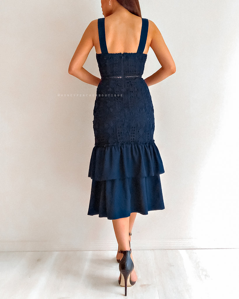 Izzy Dress - Navy