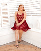 Love Of My Life Dress - Maroon