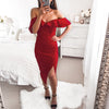 Faithfully Yours Midi Dress - Maroon