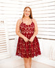 Love Of My Life Dress - Maroon