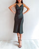 Palmer Midi Dress - Forest Green