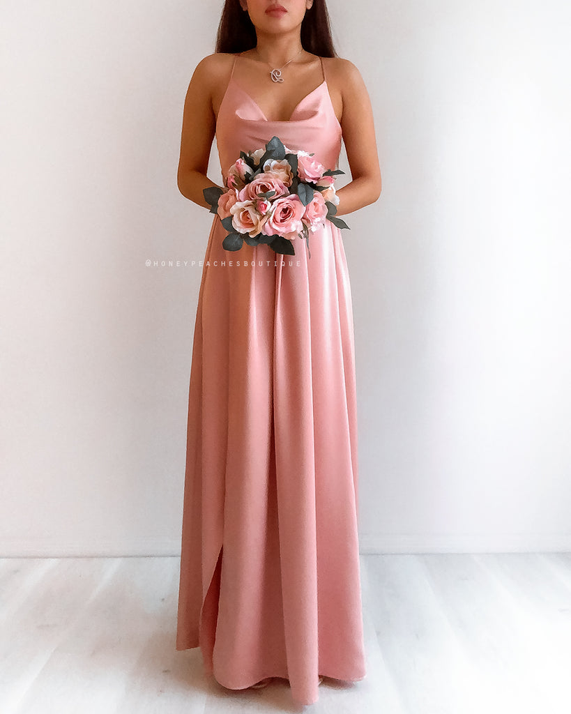 Samira Maxi Dress 2.0 - Dusty Pink