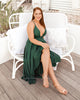 This Love Is Forever Dress - Emerald Green