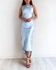 Yara Midi Dress - Baby Blue