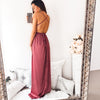 The Way I Love You Maxi Dress - Dark Rose