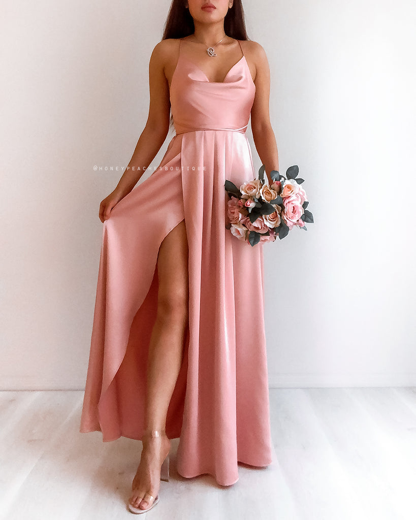 Samira Maxi Dress 2.0 - Dusty Pink