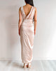 Goddess Midi Dress - Champagne