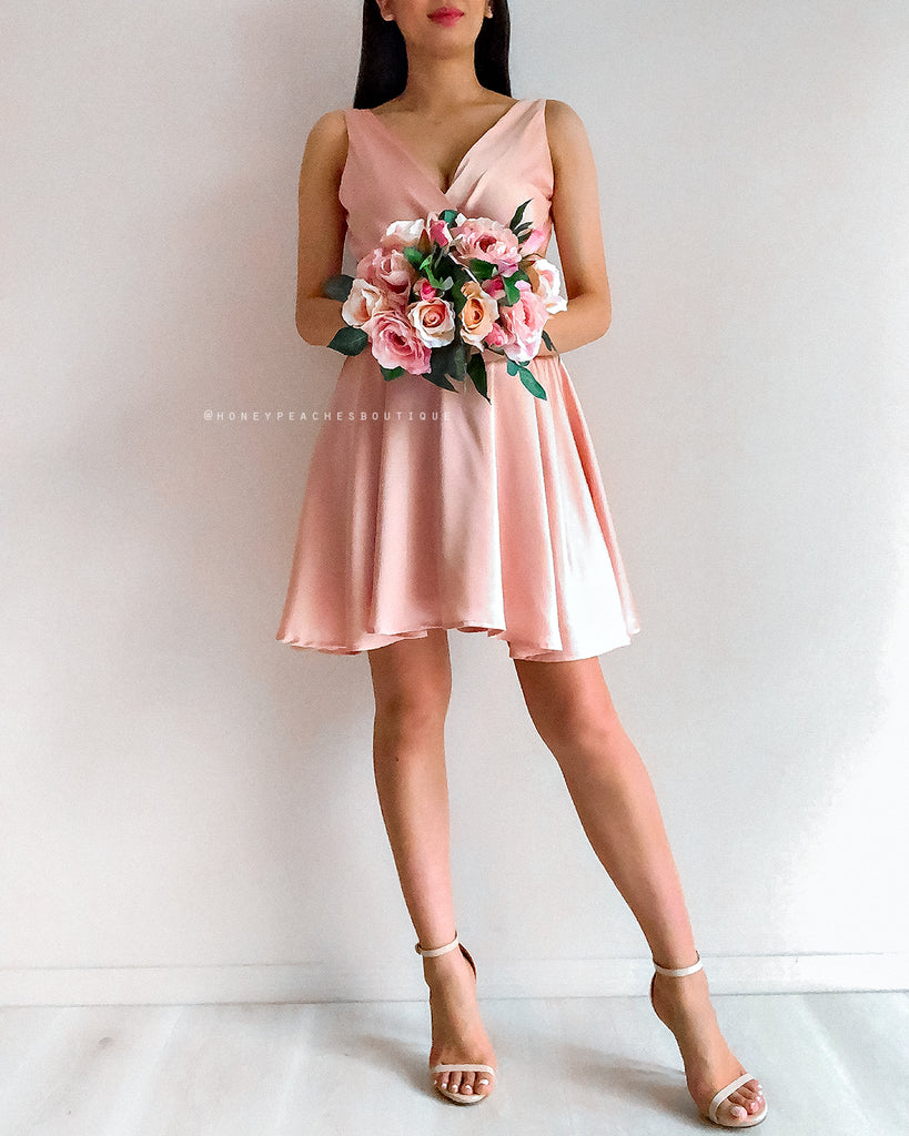 Tegan Dress - Blush