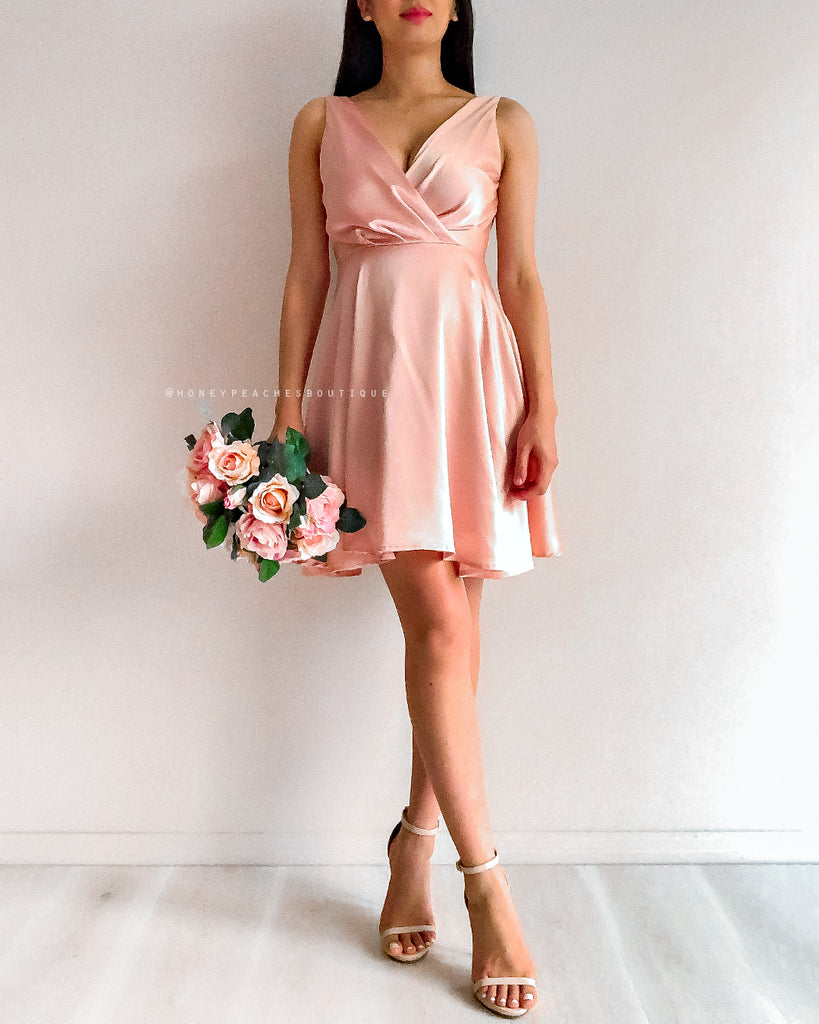 Tegan Dress - Blush