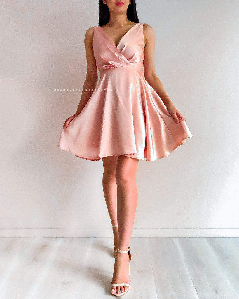 Tegan Dress - Blush