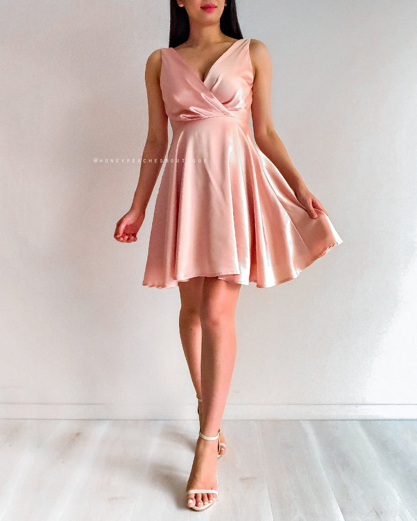 Tegan Dress - Blush