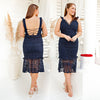 Cordelia Dress - Navy