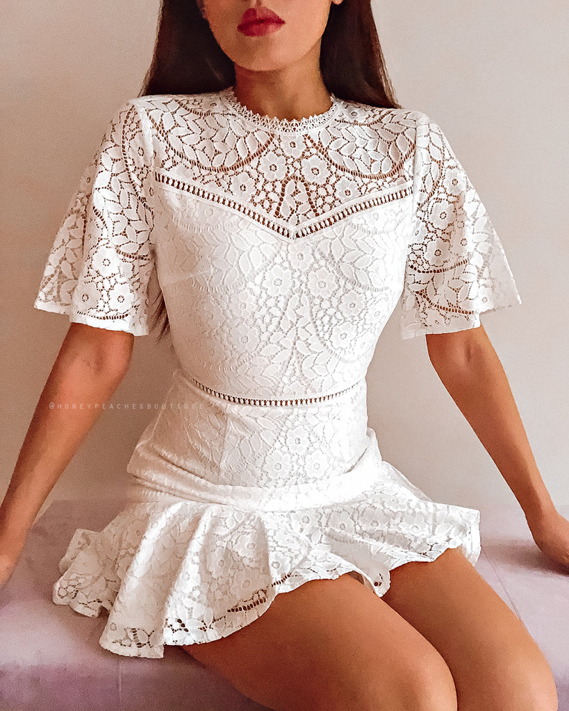 Alyssa Dress - White