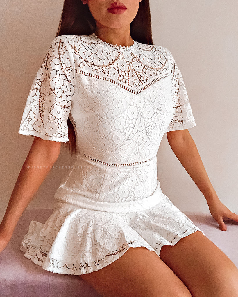 Alyssa Dress - White
