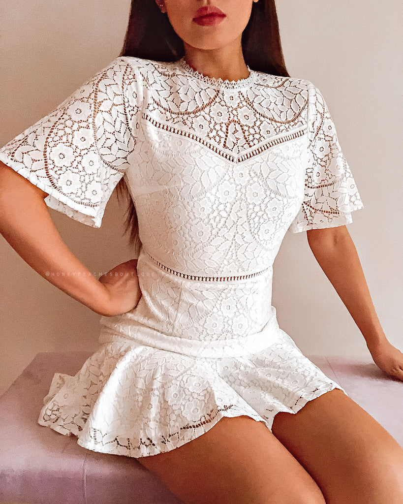 Alyssa Dress - White