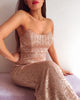 Is This Love Sequin Maxi Dress - Rose Gold