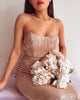 Is This Love Sequin Maxi Dress - Rose Gold