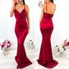 Alara Maxi Dress - Maroon