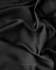 Bridesmaid Fabric Swatch - Luxe Satin - Black